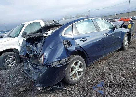 2016 Chevrolet Malibu Ls из США, поврежденный, VIN 1G1ZB5ST3GF254839